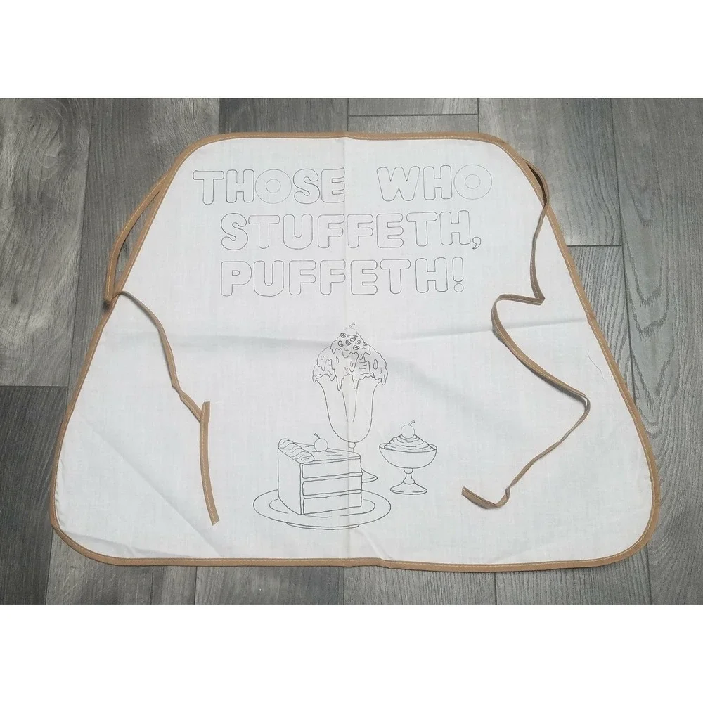 #7280 Stuffeth Apron (Paint 'N Puff) - Tri-Chem Picture to Paint